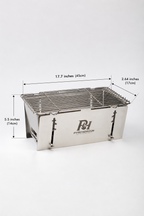 Foldable Charcoal Grill 17.7 inches (45cm)