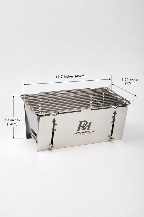 Foldable Charcoal Grill 17.7 inches (45cm)