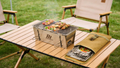 Foldable Charcoal Grill Set  13 inches (33cm)